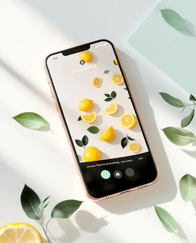 妖精直播 APP 界面预览